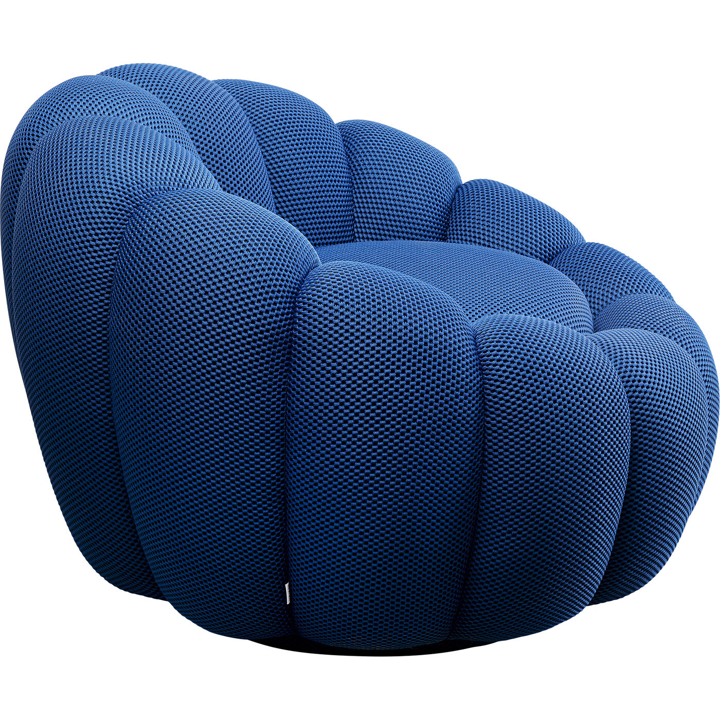 Кресло вращающееся Peppo Bloom Blue KARE 87774