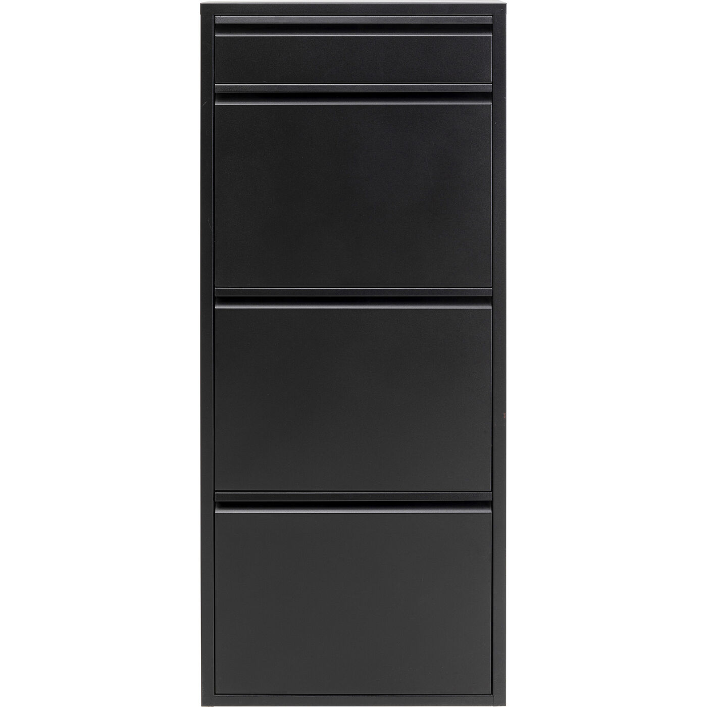 Обувница Caruso 3 Plus 1 Black (MO) KARE 70636