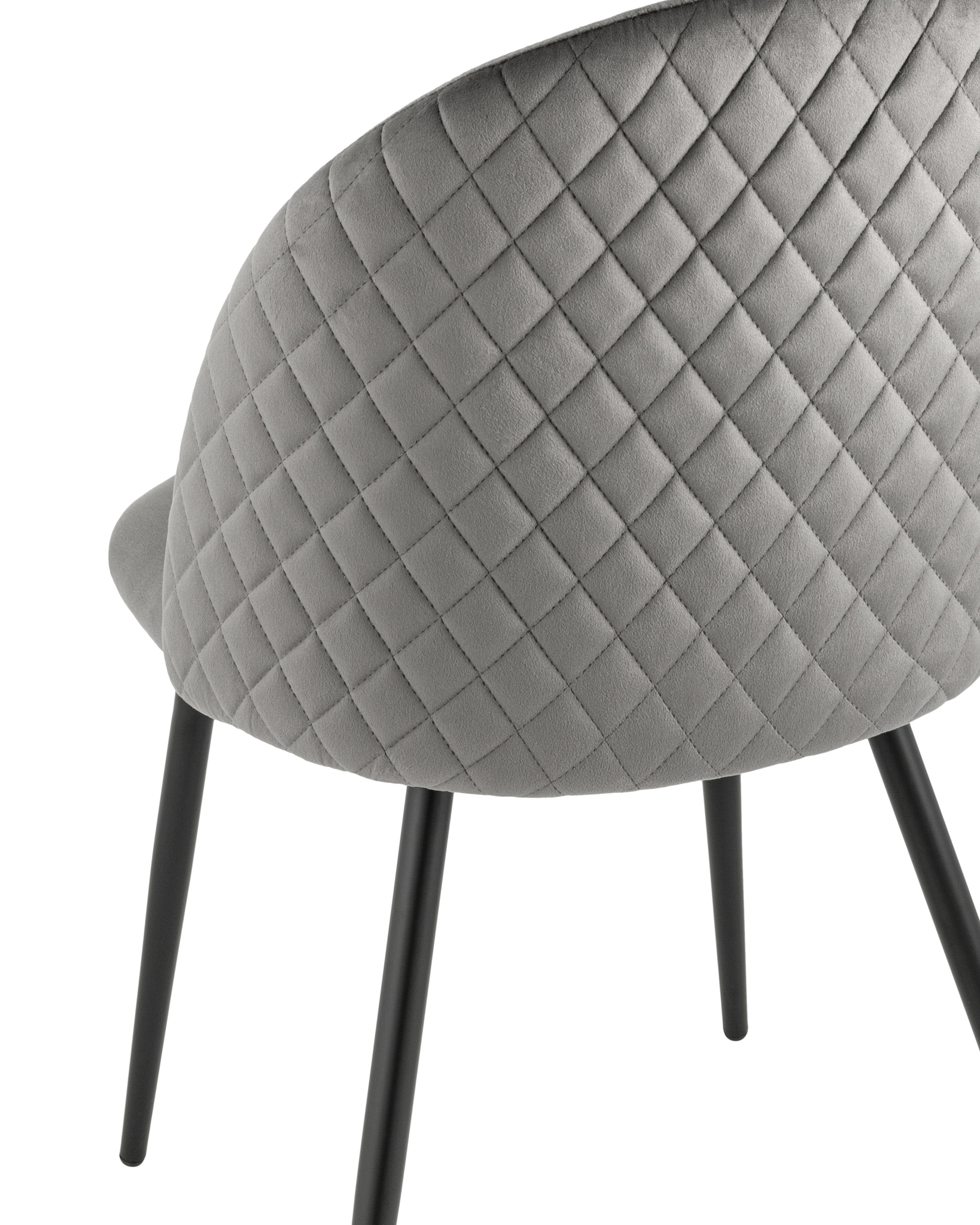 Стул Lilly велюр антрацитовый Stool Group