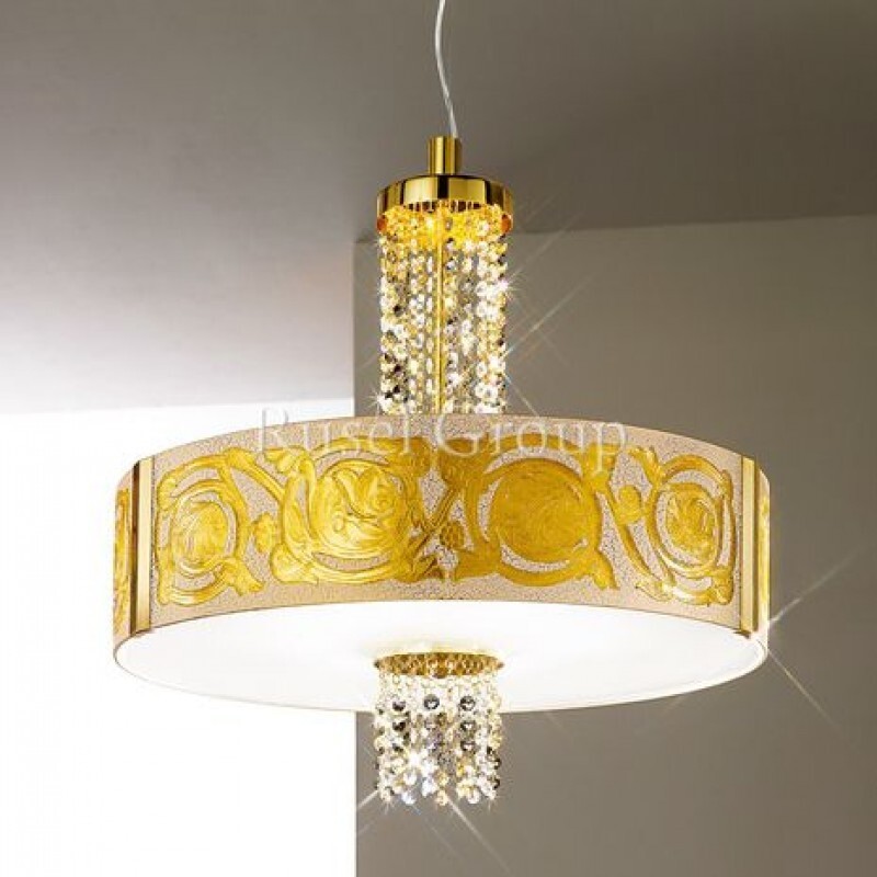 Подвесной светильник Kolarz Emozione Romanesque 0345.36.3.Ro.Au.ETGn