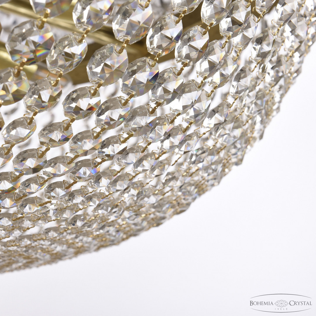 Люстра хрустальная AL19111/100OL AGB Bohemia Ivele Crystal