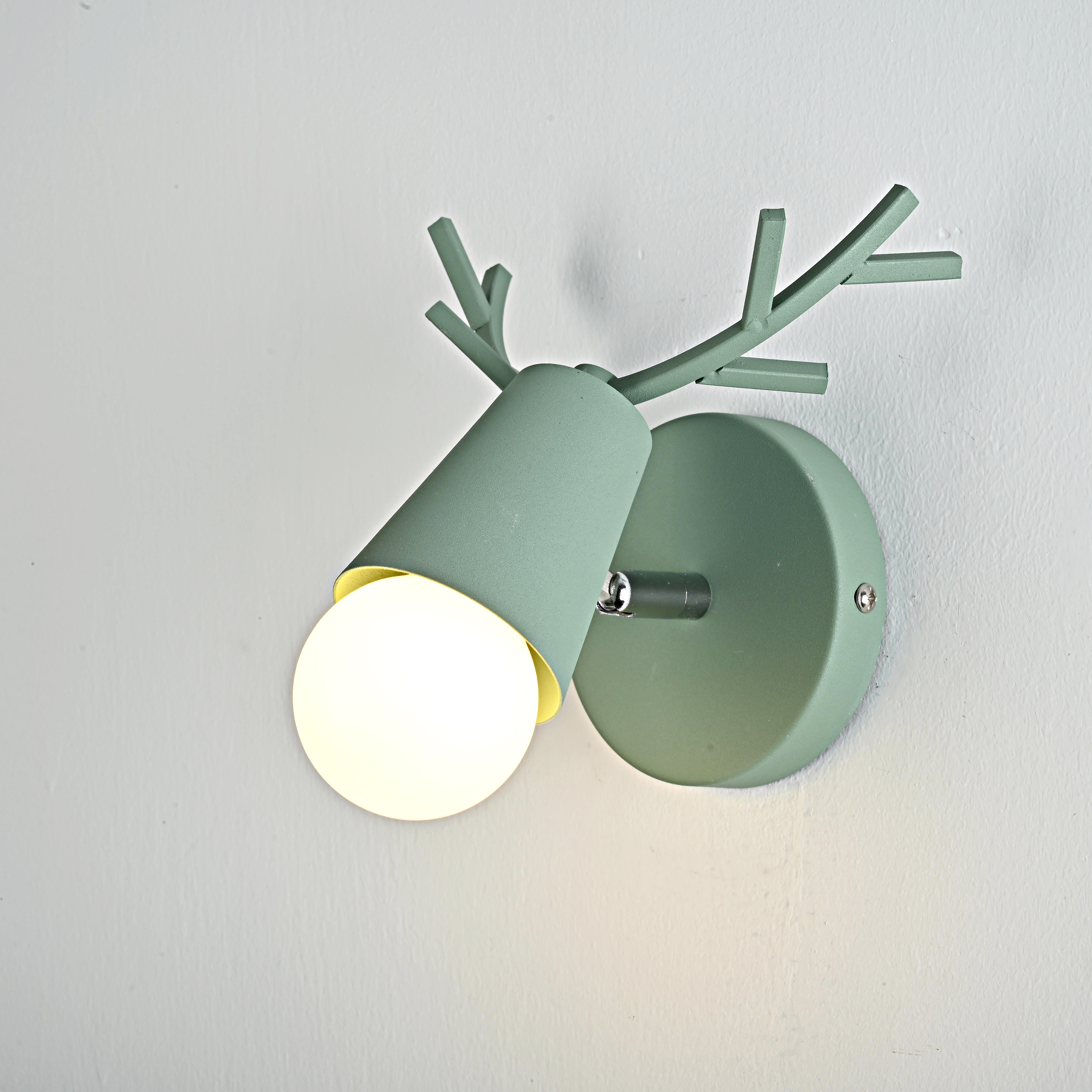 Бра С Рожками Deer A Green By Imperiumloft