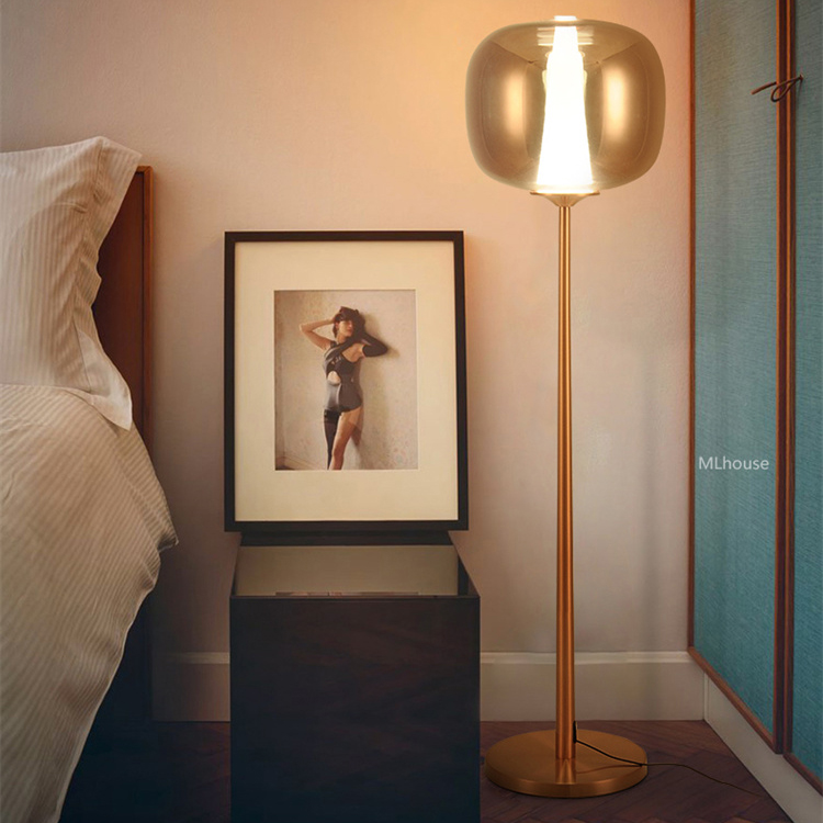 Торшер FOLLETT FL H120 Rose Gold by ImperiumLoft