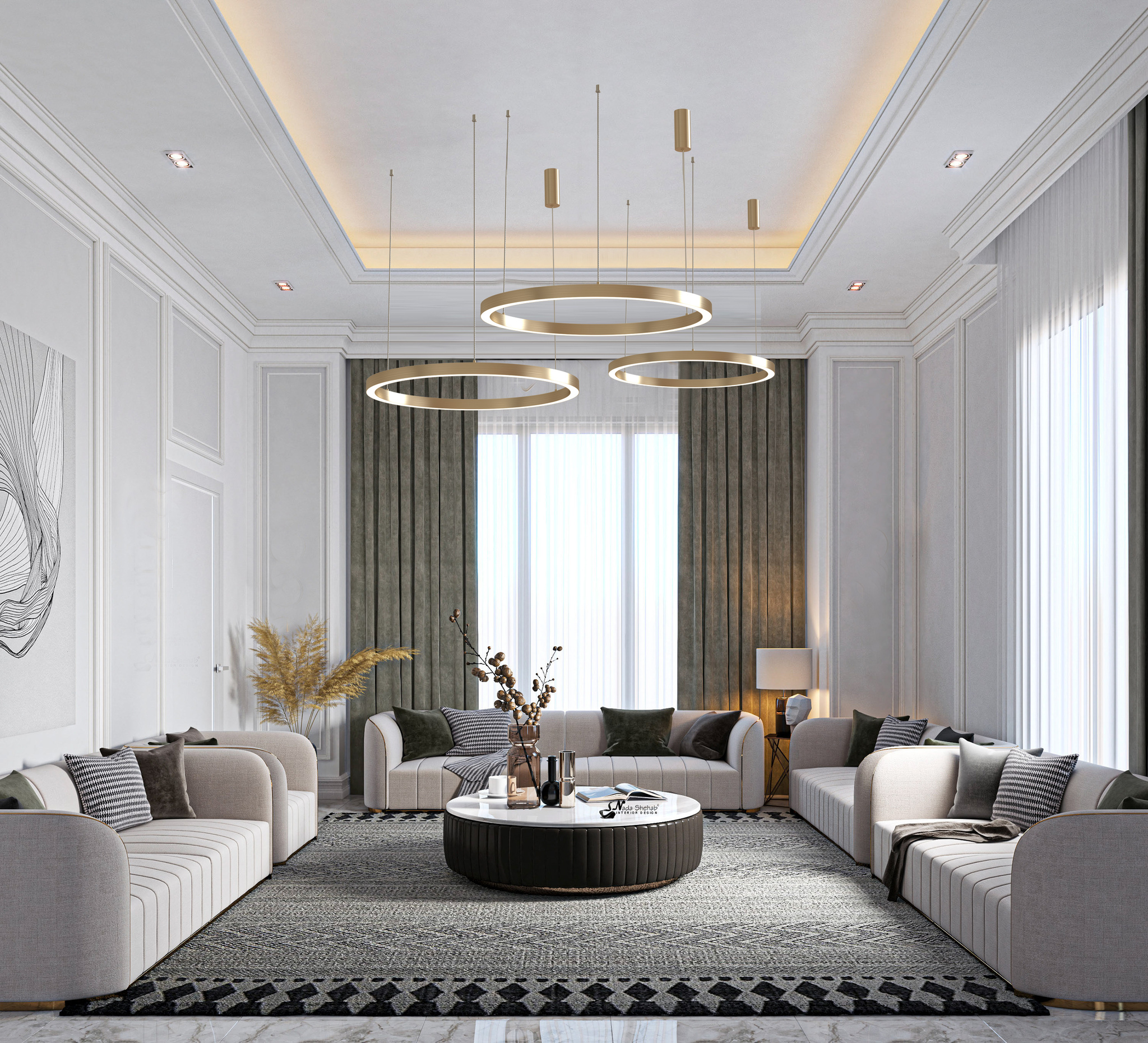 Люстра Milosh tendence 0685CL-48GD