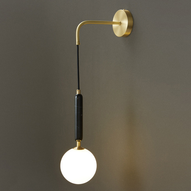 Настенный светильник PETIT B WALL Black by ImperiumLoft