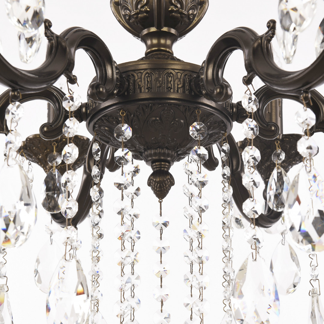 Люстра хрустальная AL78101/6/175 B PD Bohemia Ivele Crystal