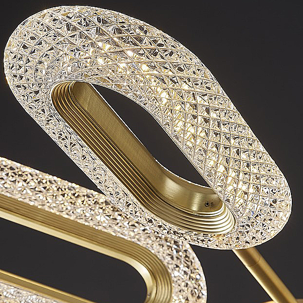 Потолочная люстра KEZIA CH D L10 by ImperiumLoft