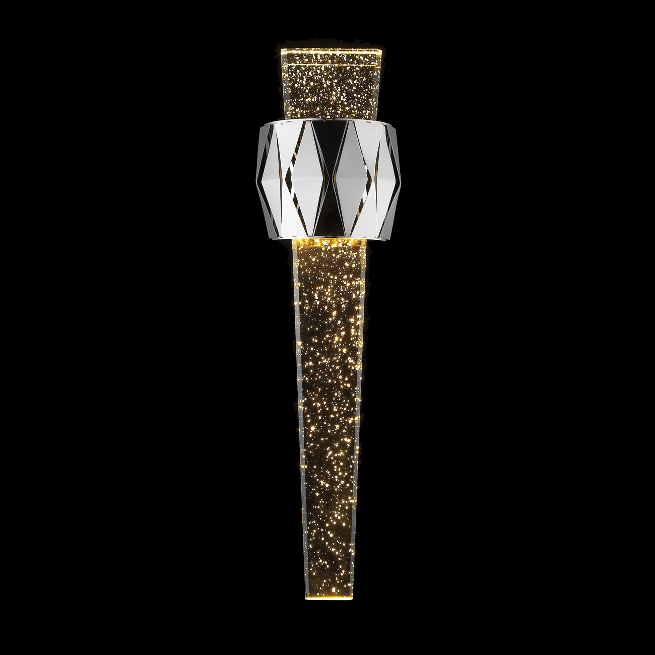 Настенный светильник  Delight Collection Glacier 9 nickel