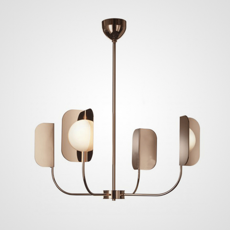 Люстра на штанге Chandeliers LEAF D80 by ImperiumLoft