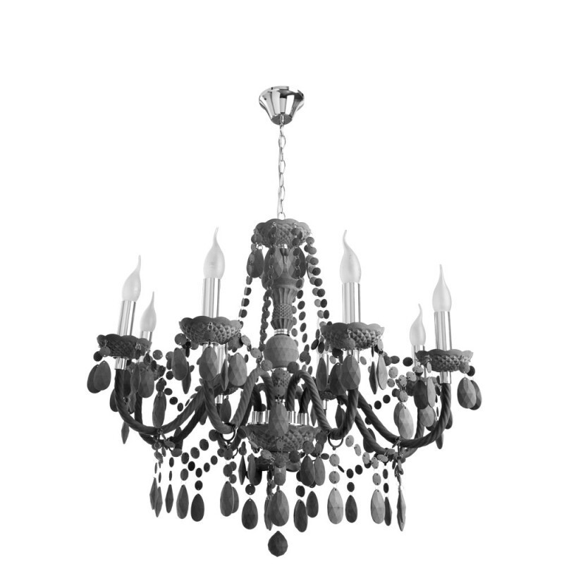 Подвесная люстра Arte Lamp A8889LM-8GY