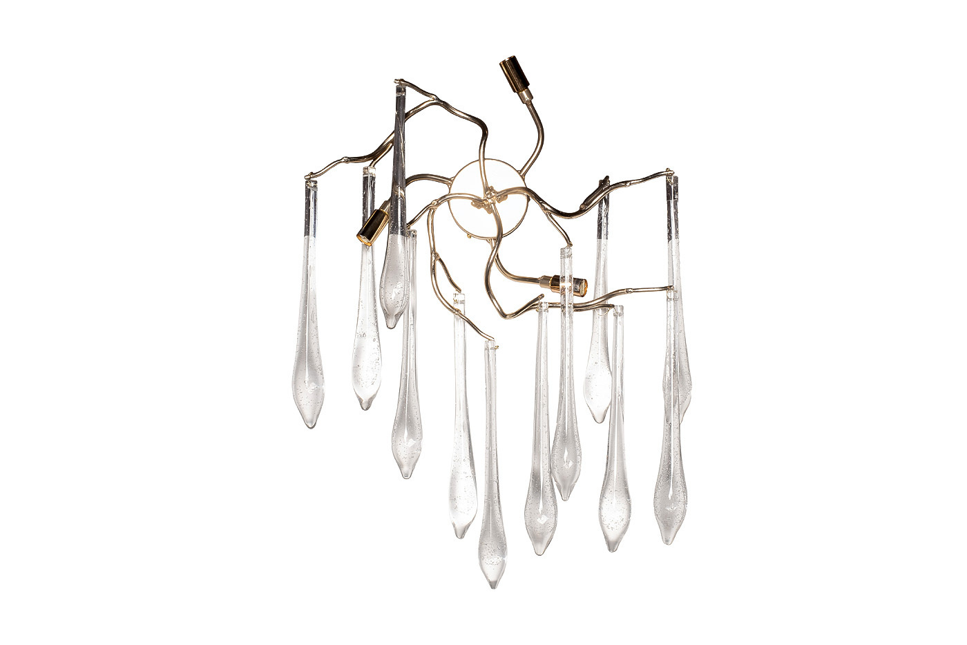 Бра "Капли" цвет шампань Garda Decor 86-B8035/3