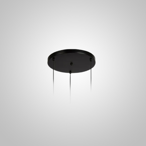 Потолочное крепление — металлический диск CEILING MOUNT 2 D40 Black by ImperiumLoft