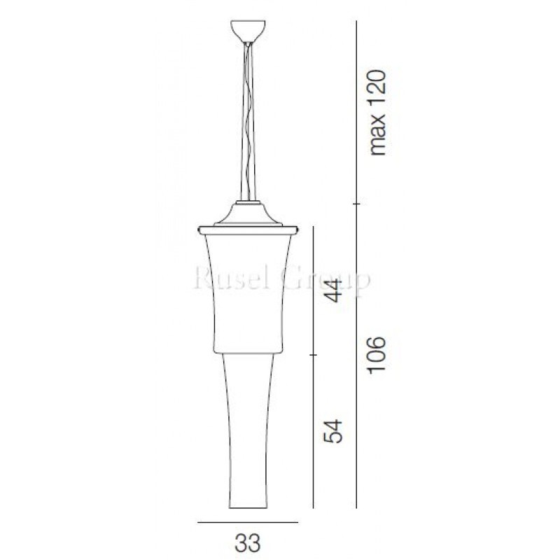 Подвесной светильник Vistosi PAGODA SP 33 2