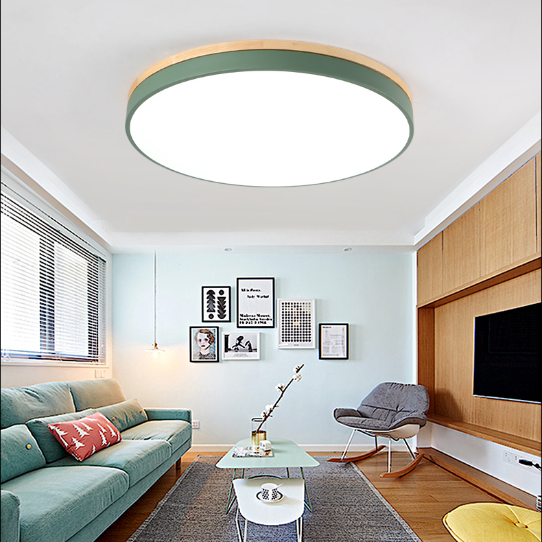 Потолочный светильник DISC D D40 Green by ImperiumLoft