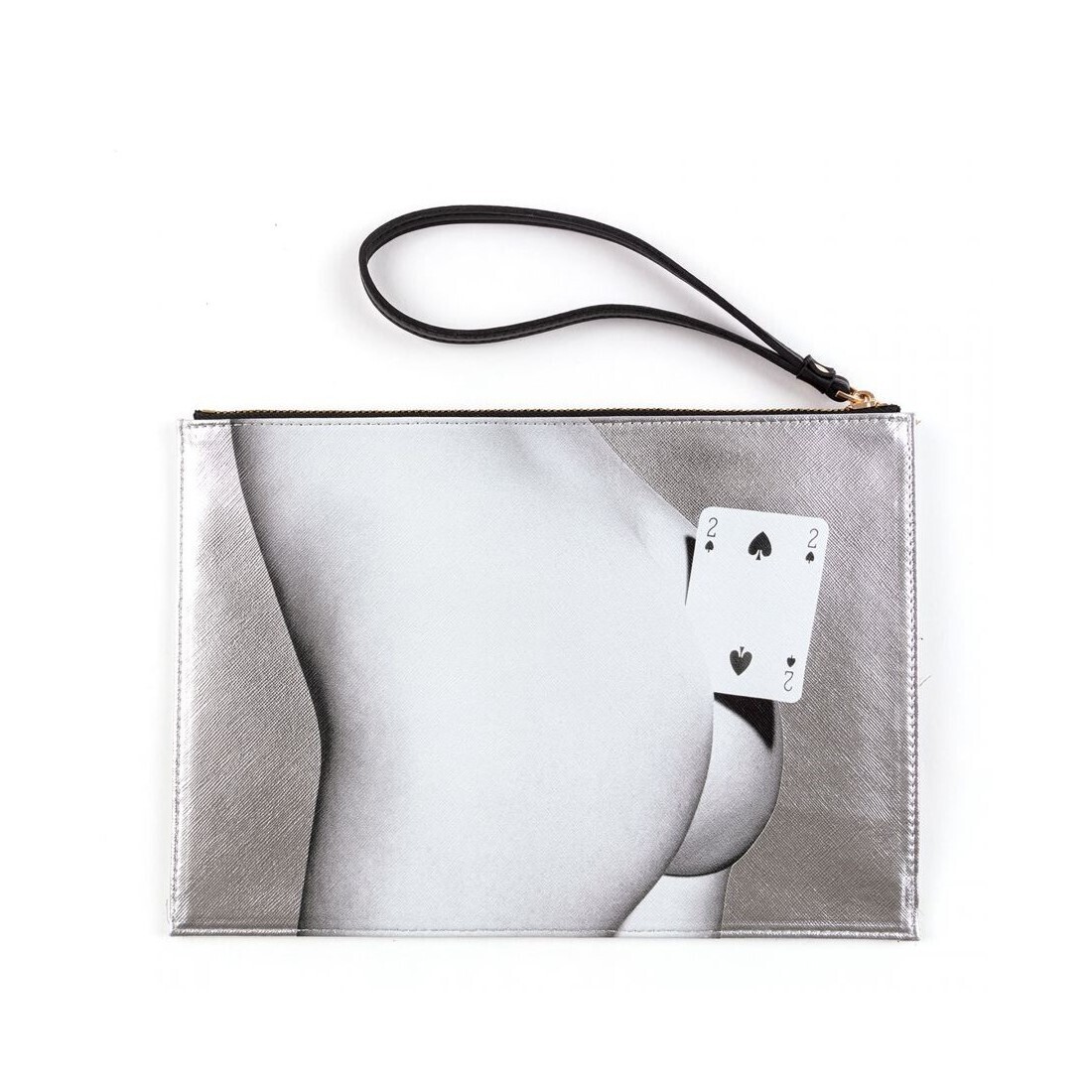 Клатч Seletti Two of spades 02580