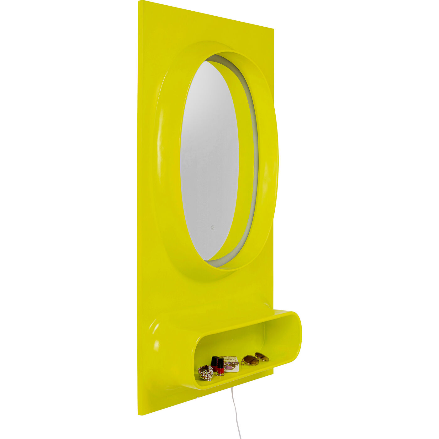 Зеркало настенное  KARE x Karim Rashid Aero LED Green 80x141cm KARE 70842