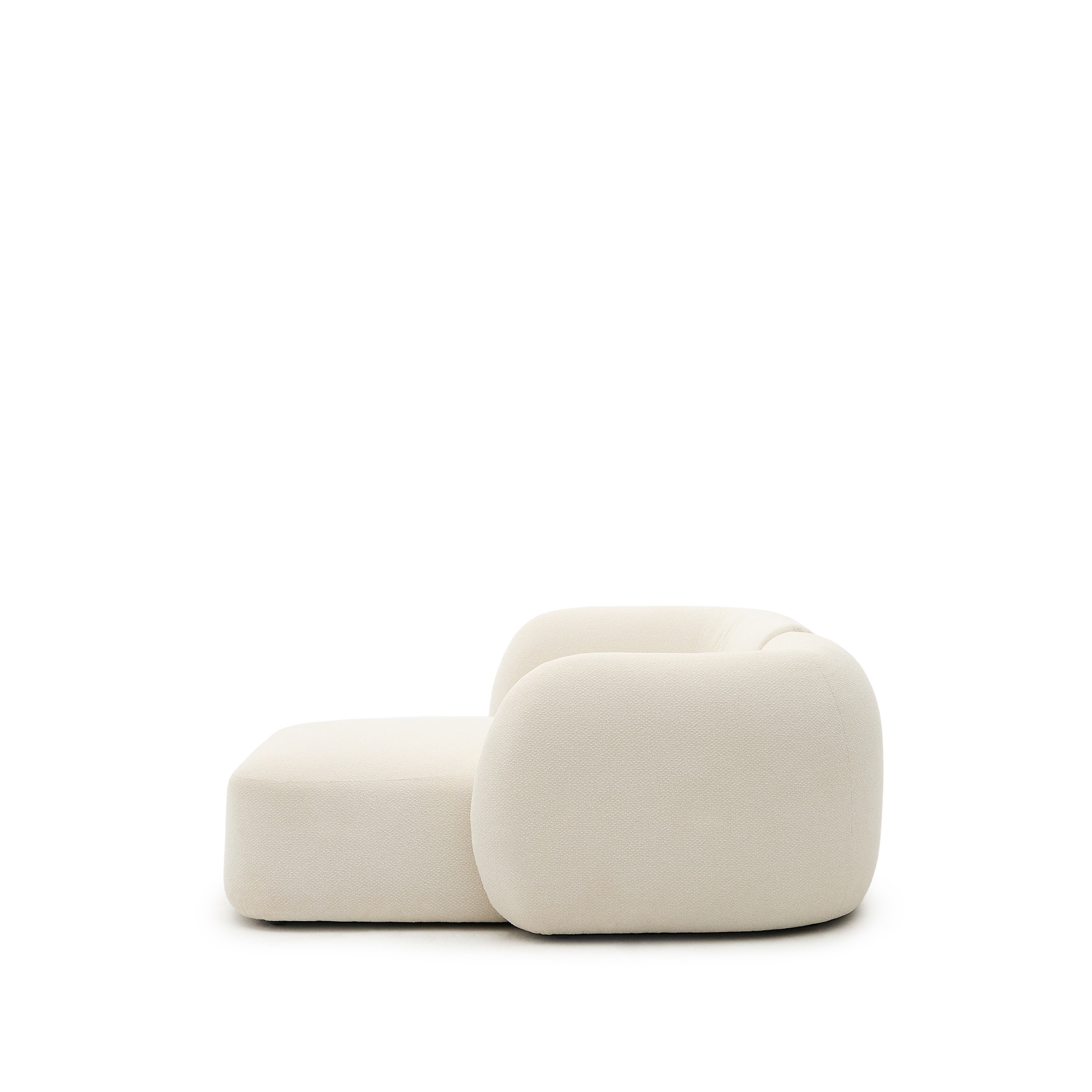 Модульный 2-местный диван Martina цвета экрю с правым шезлонгом 230 см La Forma (ex Julia Grup)