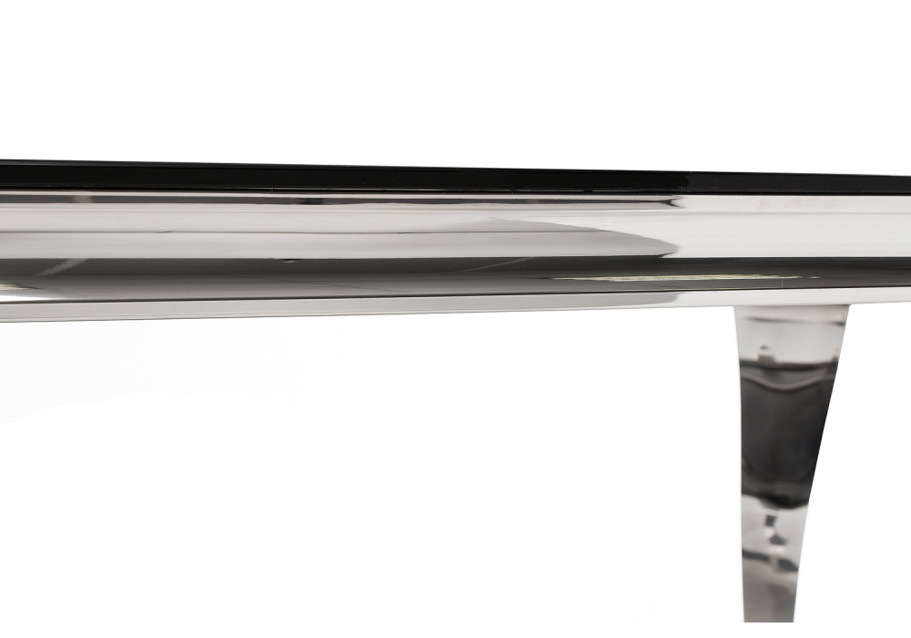 Стол стеклянный Woodville Sondal 160 см черный 11641