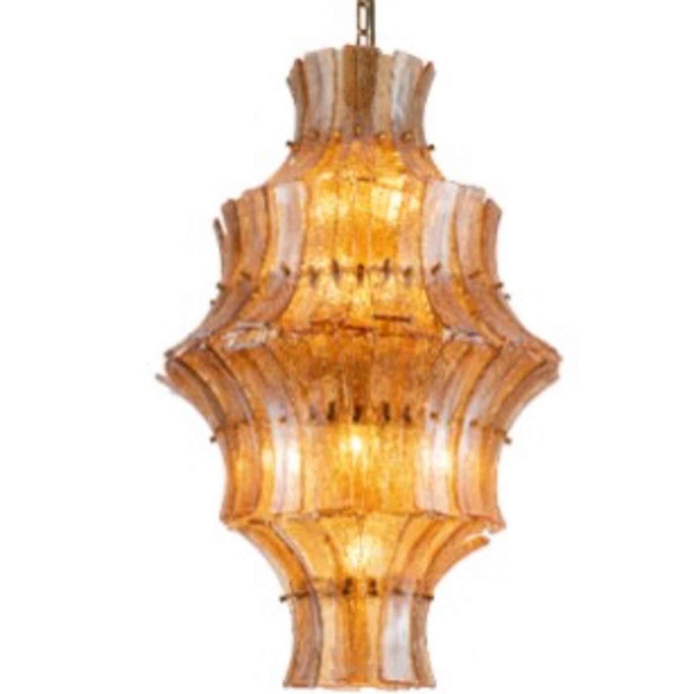 Светильник подвесной Venezia Double Smoke Ø53cm KARE 58053