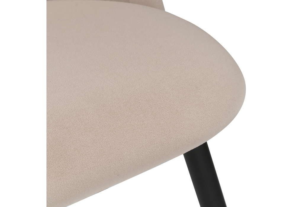 Стул Woodville Gabi beige / black / gold 15116