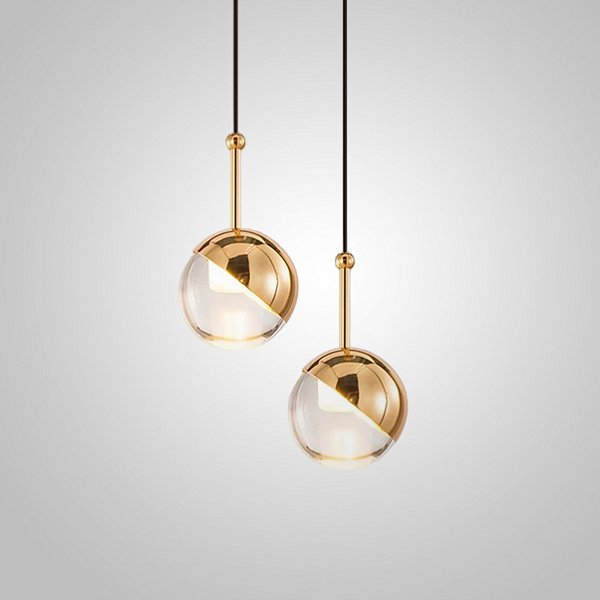 Подвесной светильник LUCIUS DUO Brass by ImperiumLoft