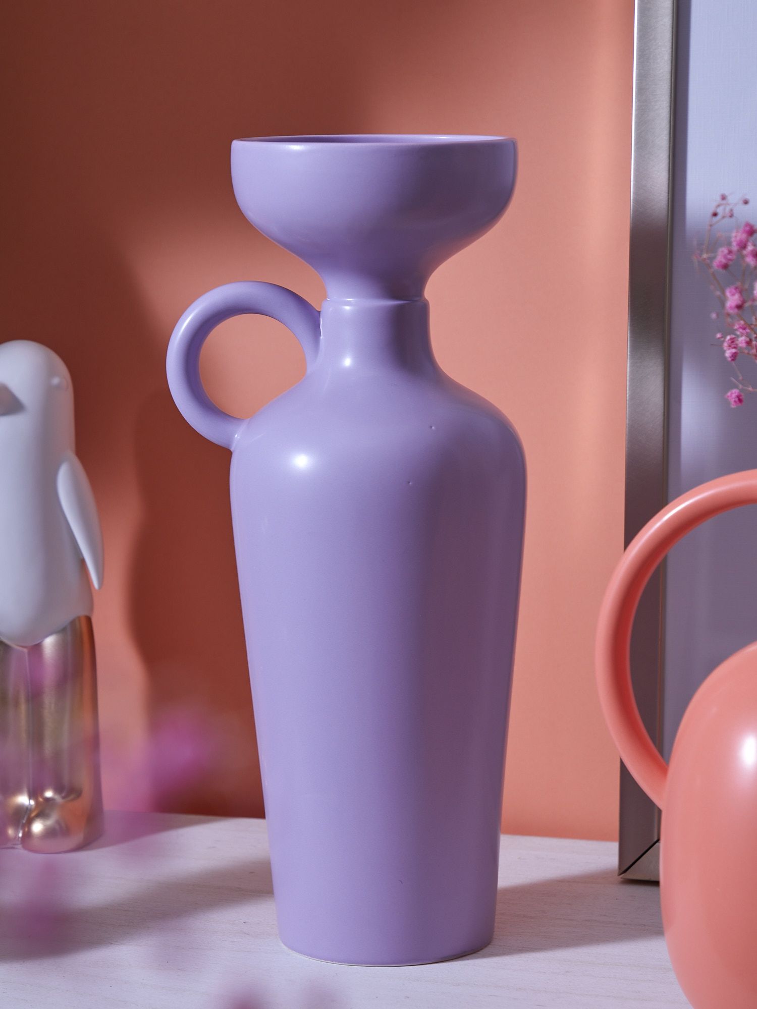 Ваза с ручкой Glasar 68-044