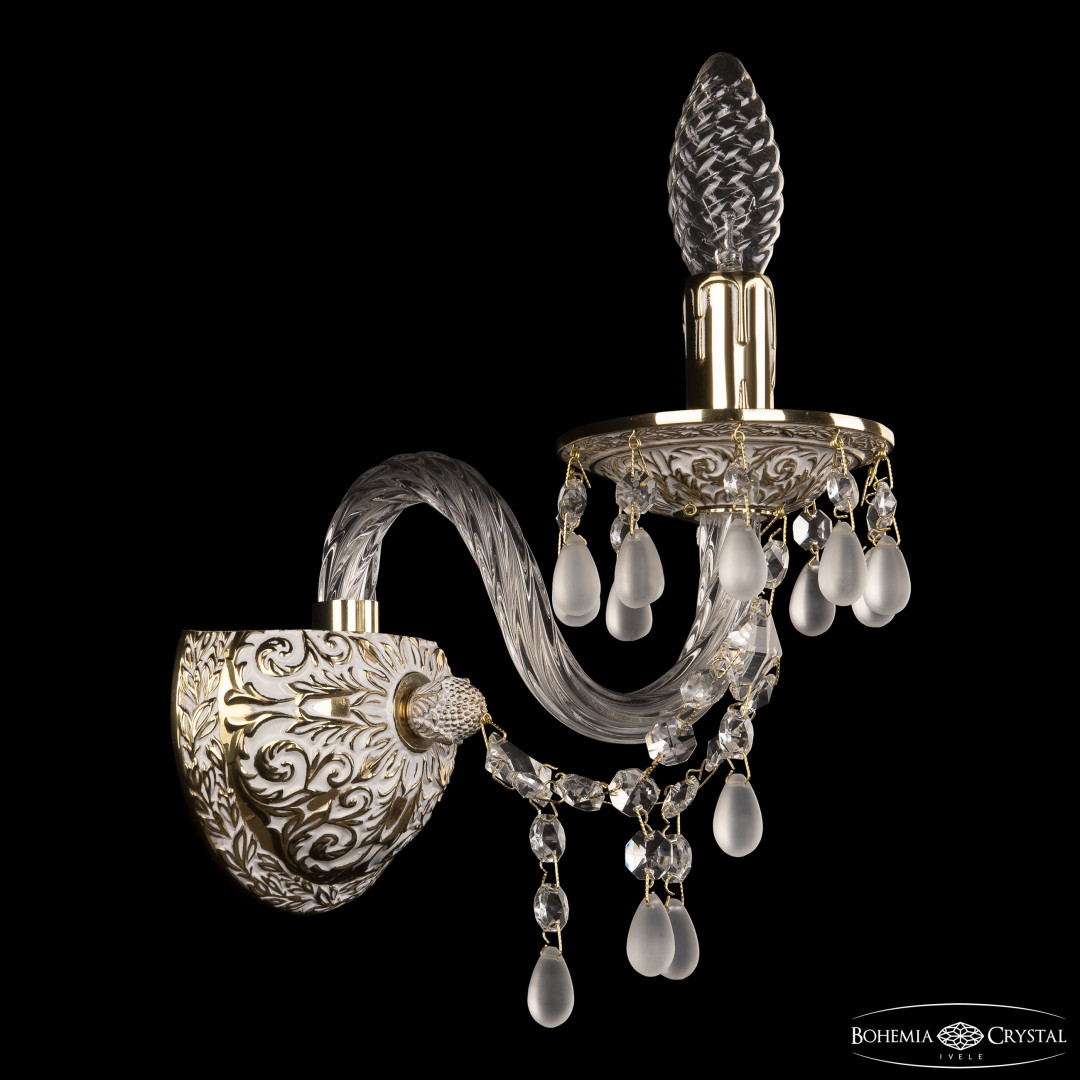 Бра хрустальные 16210B/1/141 GW V0300 Bohemia Ivele Crystal
