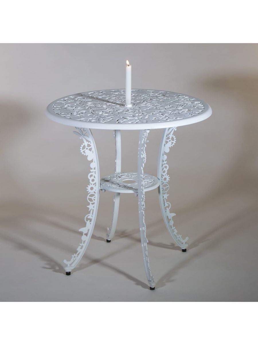 Обеденный стол Seletti Aluminium White 18687 BIA