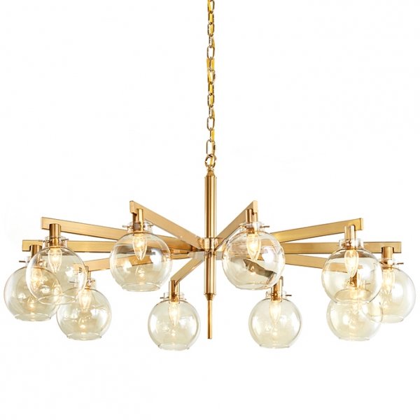 Люстра Carmella Globe Pendant 10 By Imperiumloft