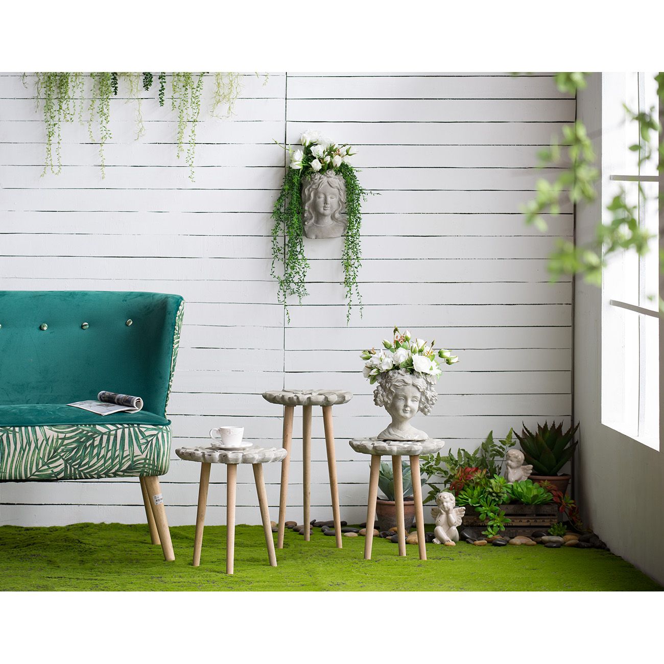 Кашпо настенное Glasar D8027