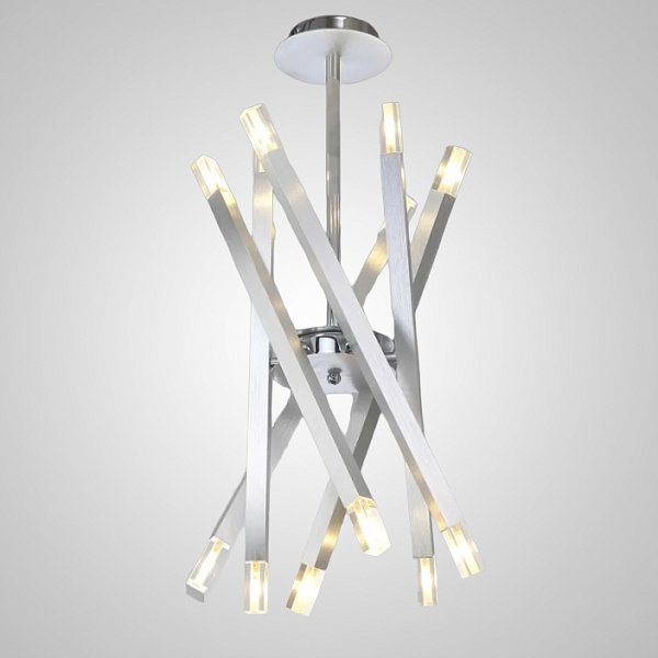 Люстра на штанге SNAP D25 Silver by ImperiumLoft
