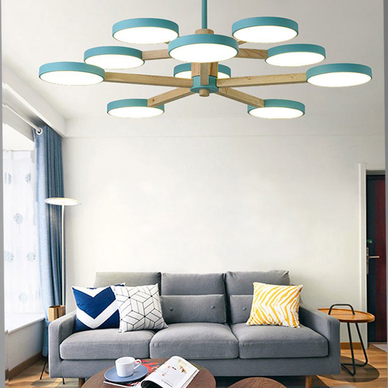 Подвесная люстра TURNA DBL L10 Gray by ImperiumLoft