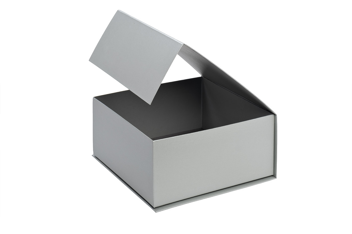 Коробка подарочная Amaze 26*25*11см серебристая Garda Decor 7586.10