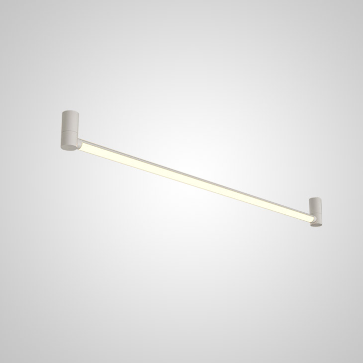 Полоточный светильник SIRRA Black L120 Трехцветный свет by ImperiumLoft