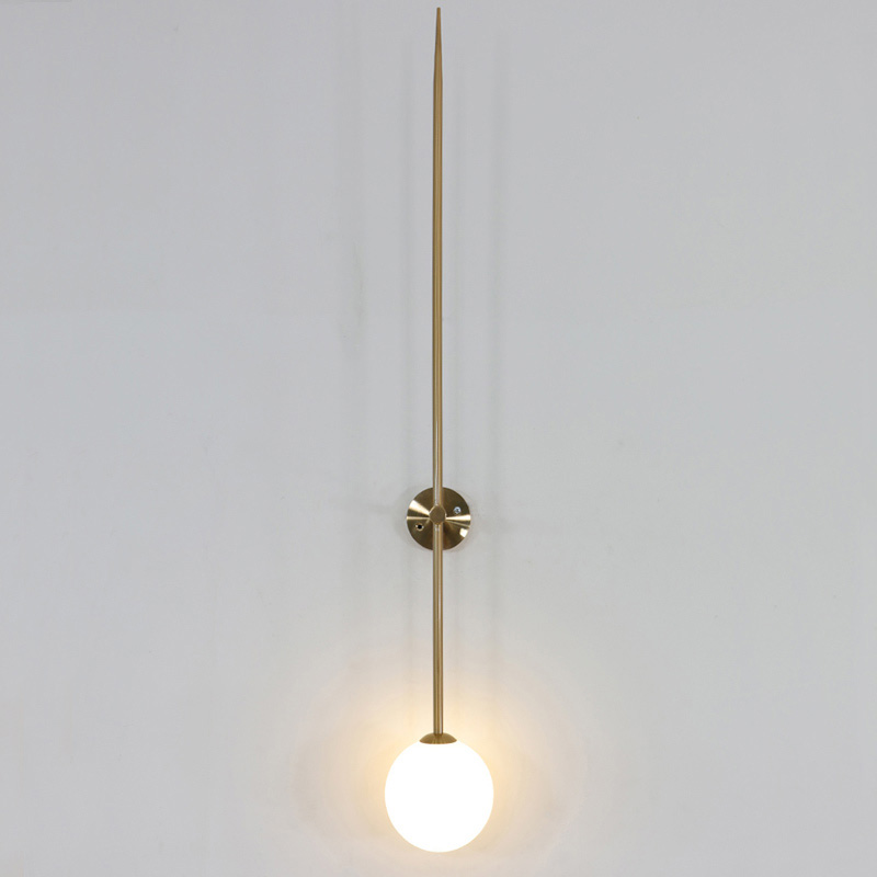 Настенный светильник LINES Ball 72 Gold by ImperiumLoft