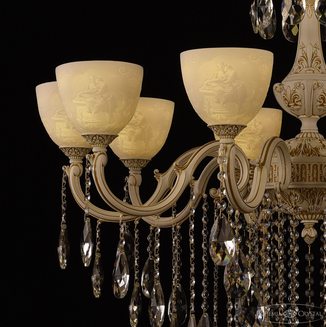 Люстра хрустальная AL78101/10/300 B WMG P1 U Pair Bohemia Ivele Crystal