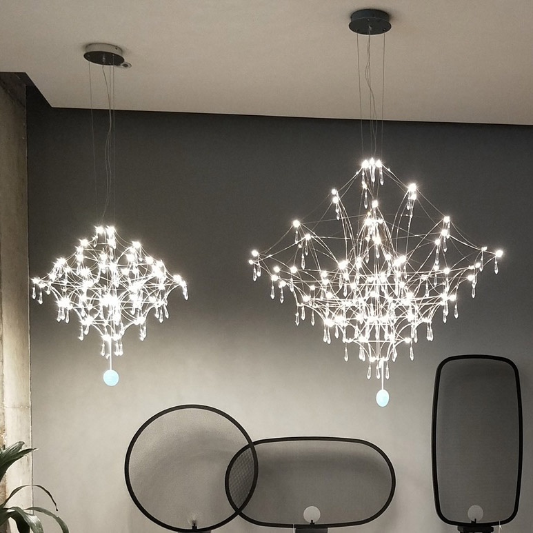Подвесная люстра MARQUISE D80 Chrome by ImperiumLoft