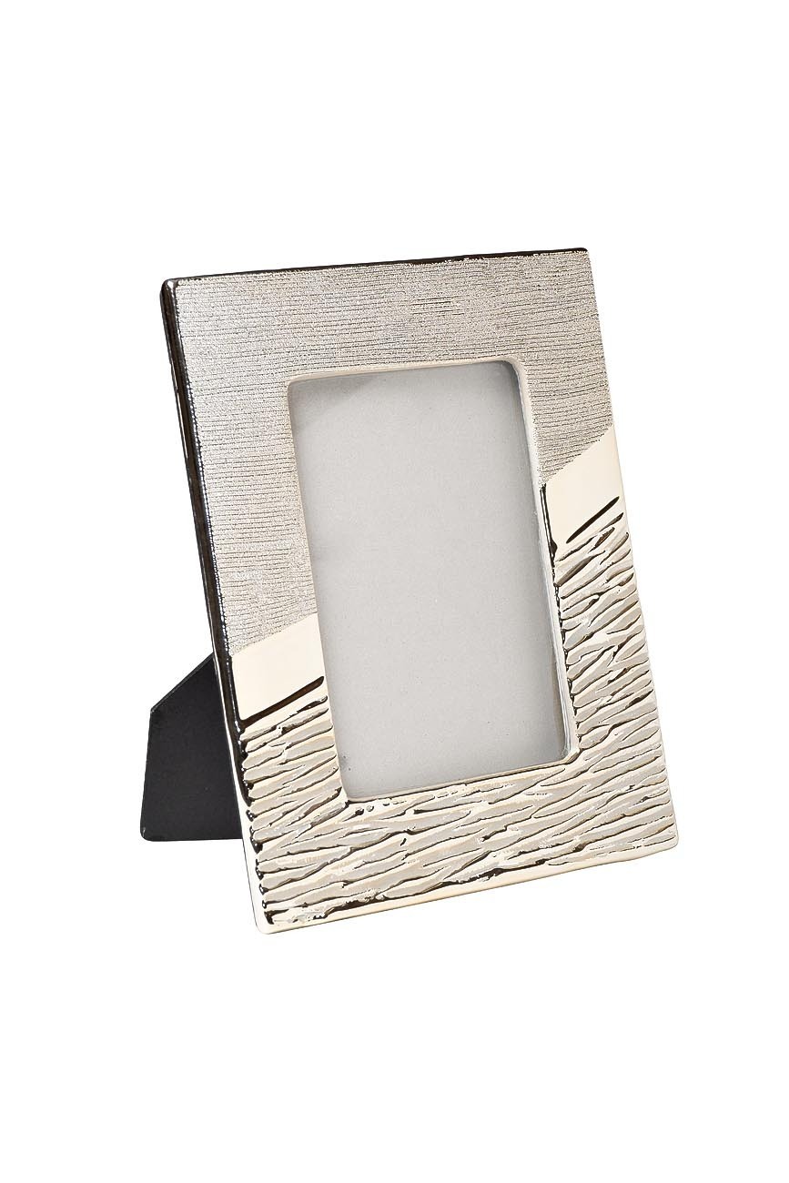 Фоторамка керамическая серебряная Garda Decor 18H2576-16