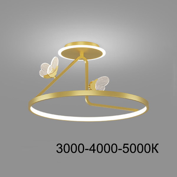 Потолочная люстра BABETTA CH E D50 Brass Трехцветный свет by ImperiumLoft