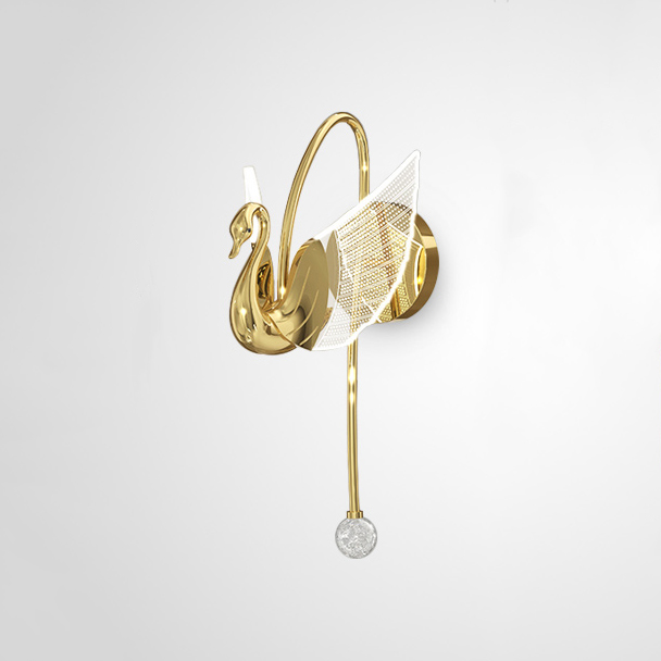 Настенный светильник BIRDIE WALL Gold by ImperiumLoft