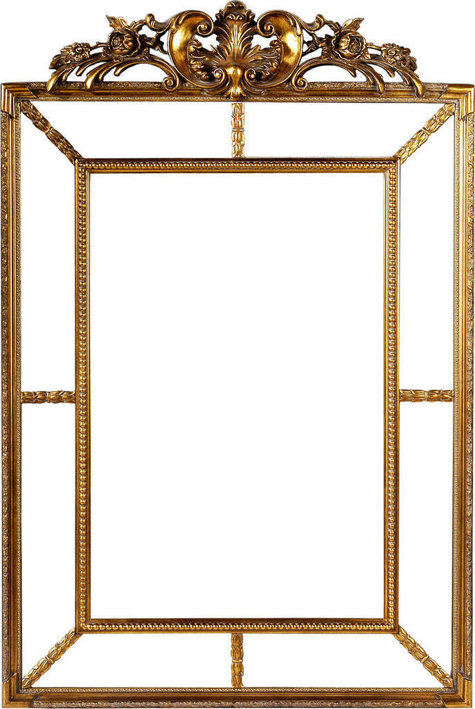 Зеркало в золотой раме Ланкастер Louvre Home LHDWM201ZYH-AG