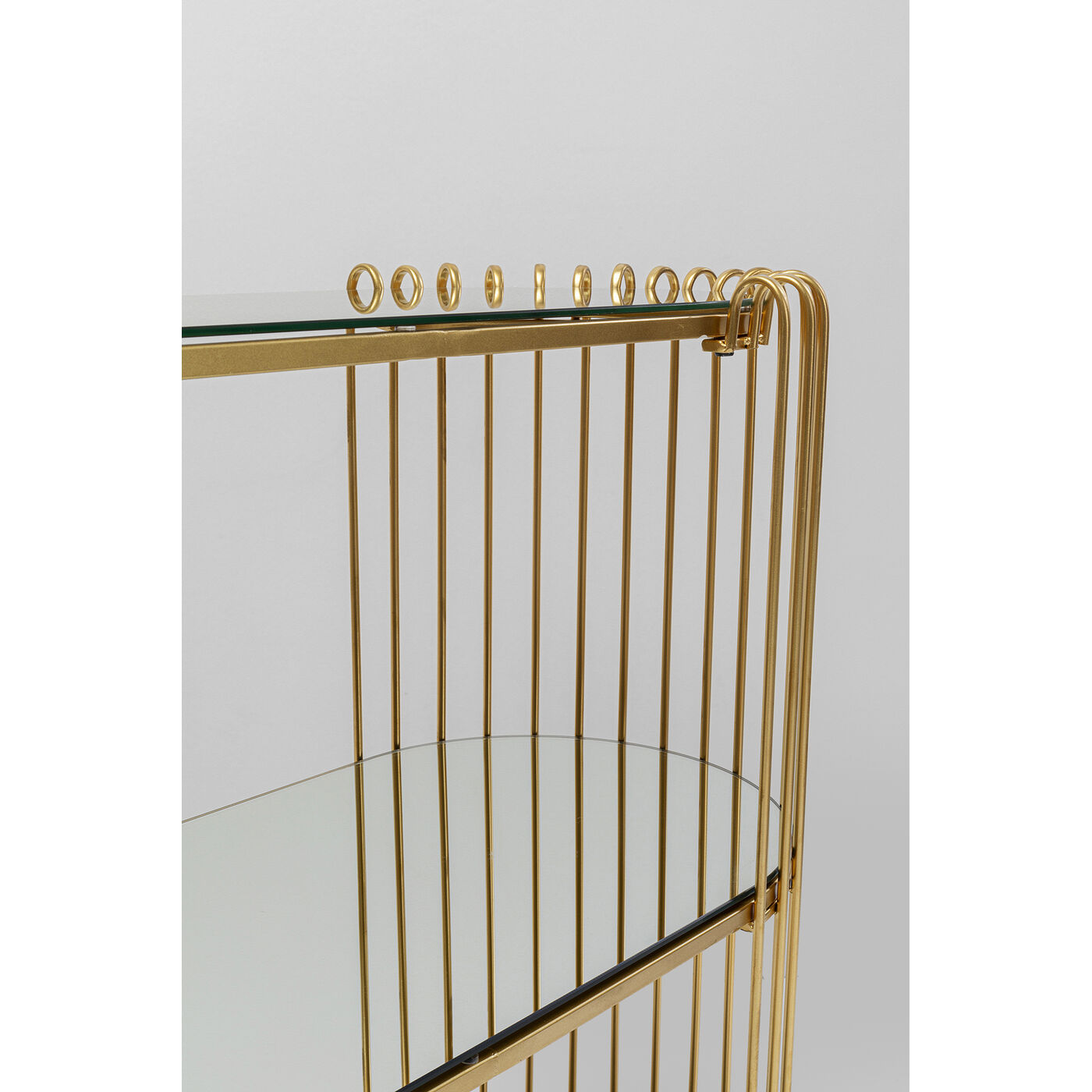 Консоль Wire Brass 81x78 см KARE 87707