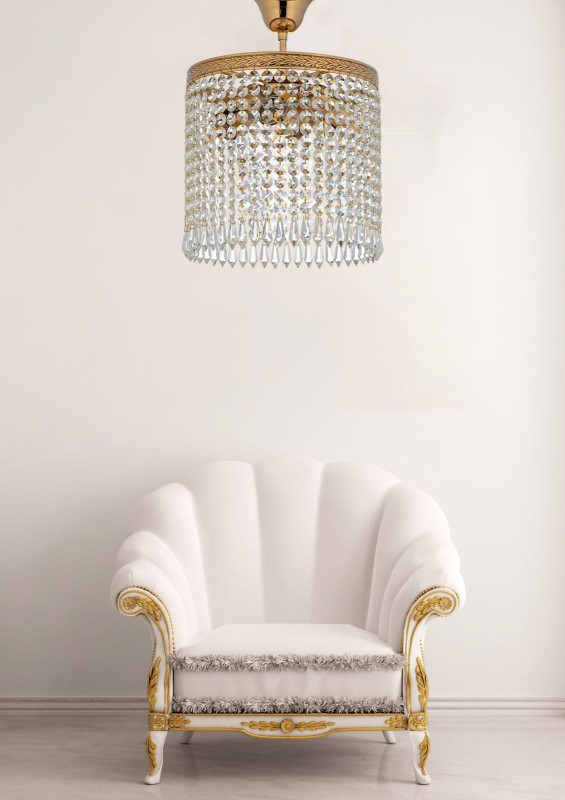 Люстра на штанге Dio D'arte Cremono E 1.2.25.100 G