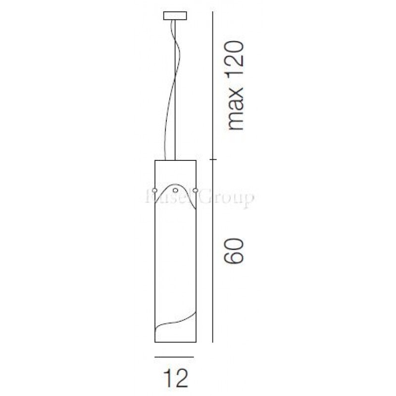 Подвесной светильник Vistosi LIO SP 60