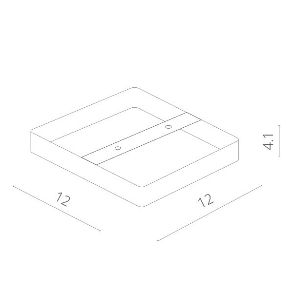 Накладной светильник Arte Lamp A3608PL-1WH