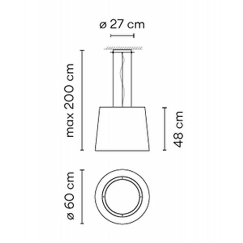 ПОДВЕСНОЙ СВЕТИЛЬНИК VIBIA Wind 4077