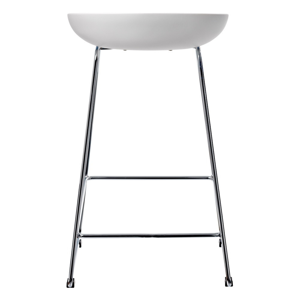 Стул полубарный Neo белый Bradex Home FR 0697