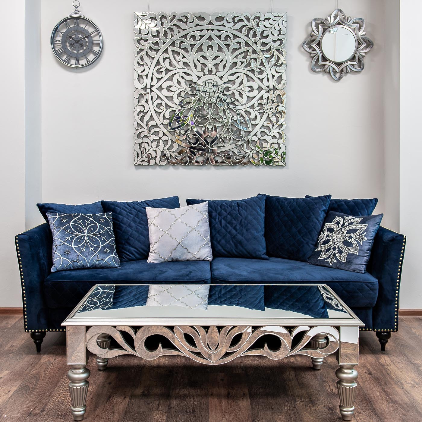 Подушка декоративная с бисером "Квадро" Garda Decor 70SW-26060