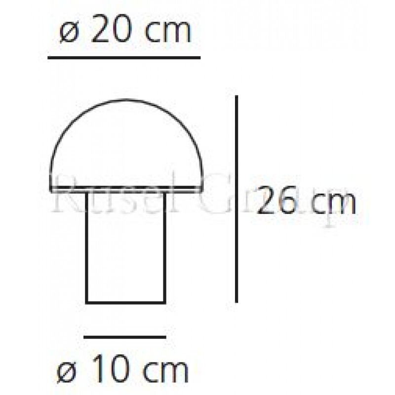 Настольная лампа Artemide ONFALE TAVOLO piccolo