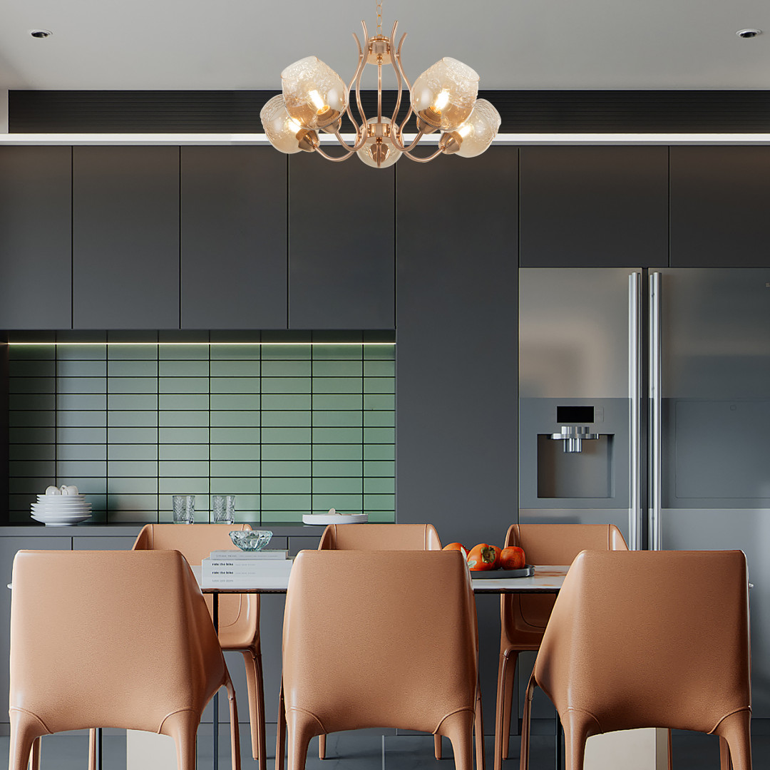 Люстра подвесная с плафонами 337556/5 FGD Arte Milano